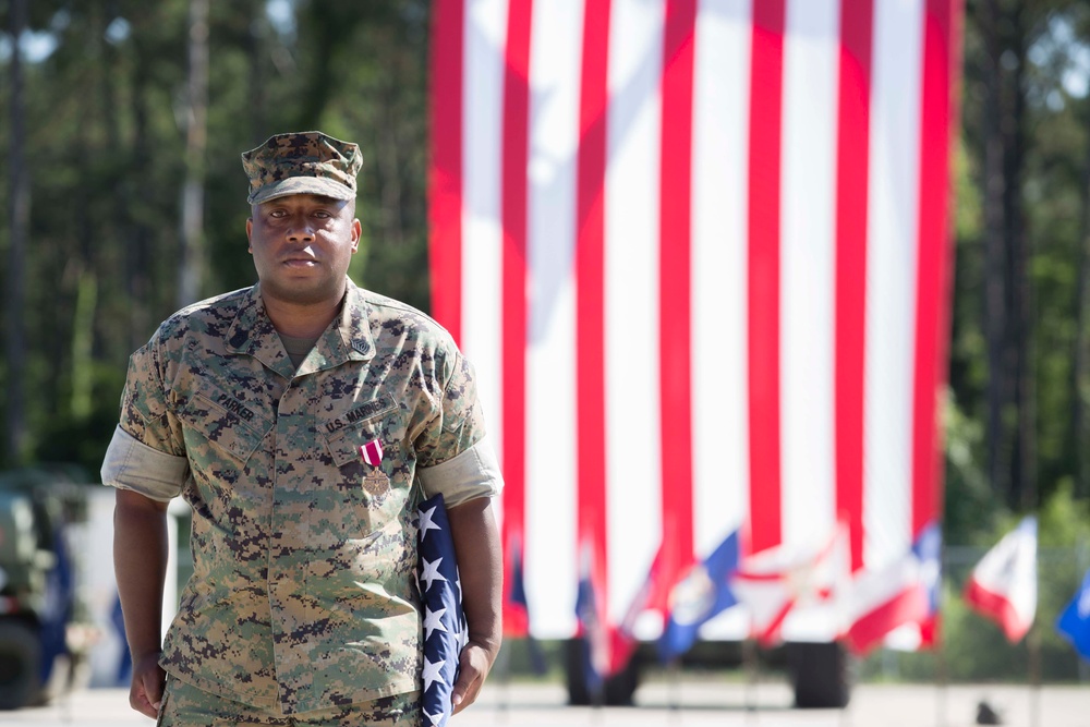 Master Sgt. Parker Retirement