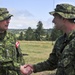 Canadian Army Colonel Visit