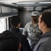 Students from Fort Smith public schools visit the 188th Wing