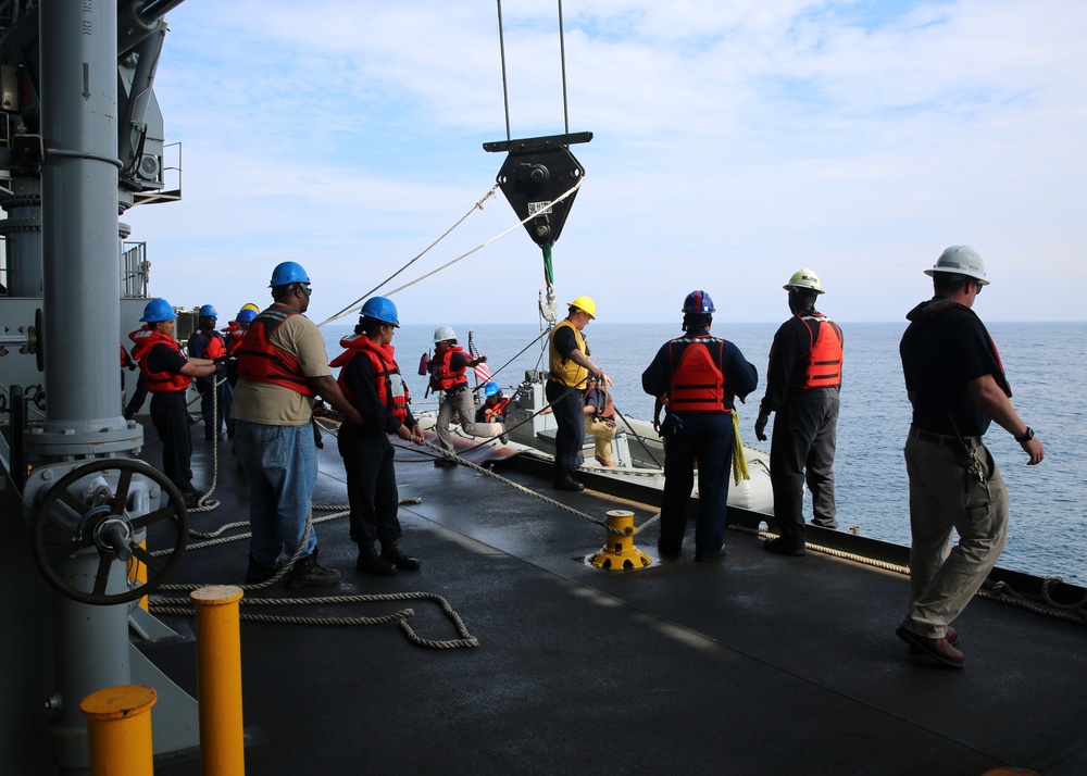 USNS Lewis B. Puller; The Future of Expeditionary Mine Hunting