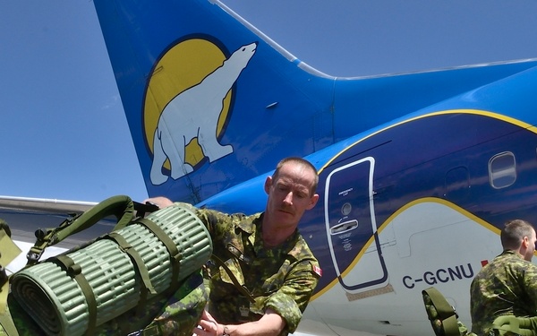 TF 41 Departs Calgary