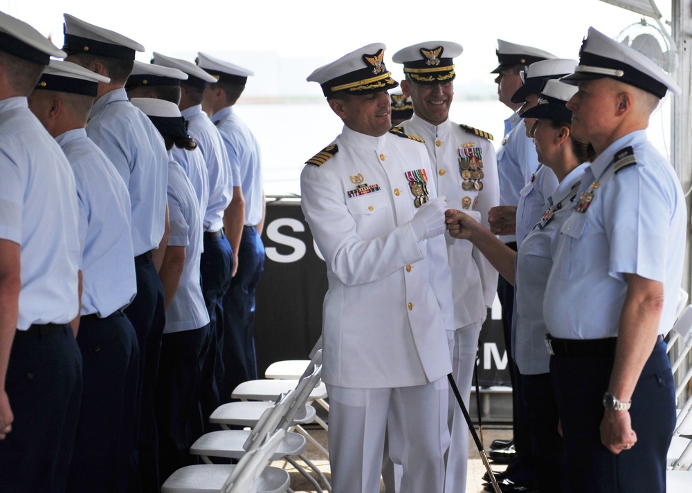 Coast Guard Sector Hampton Roads Change of Command