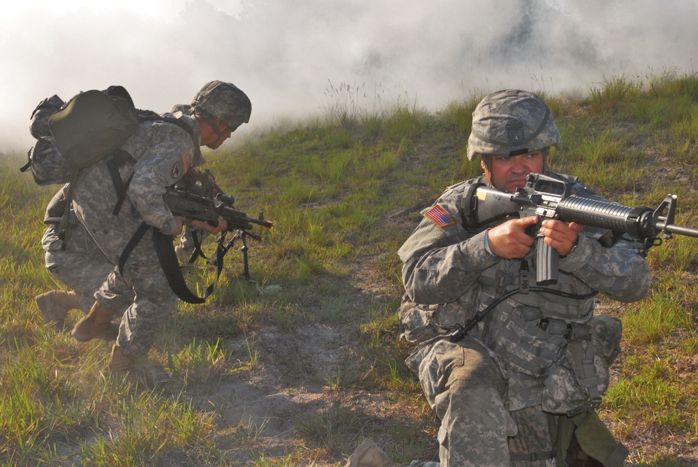 927th CSSB unites units for simulated combat training