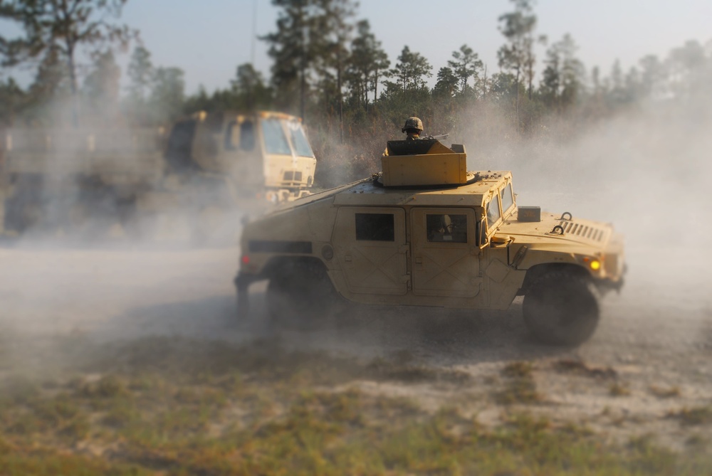 927th CSSB unites units for simulated combat training