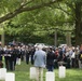 Graveside service for U.S. Army Sgt. 1st Class Alan Lee Boyer in Arlington National Cemetery