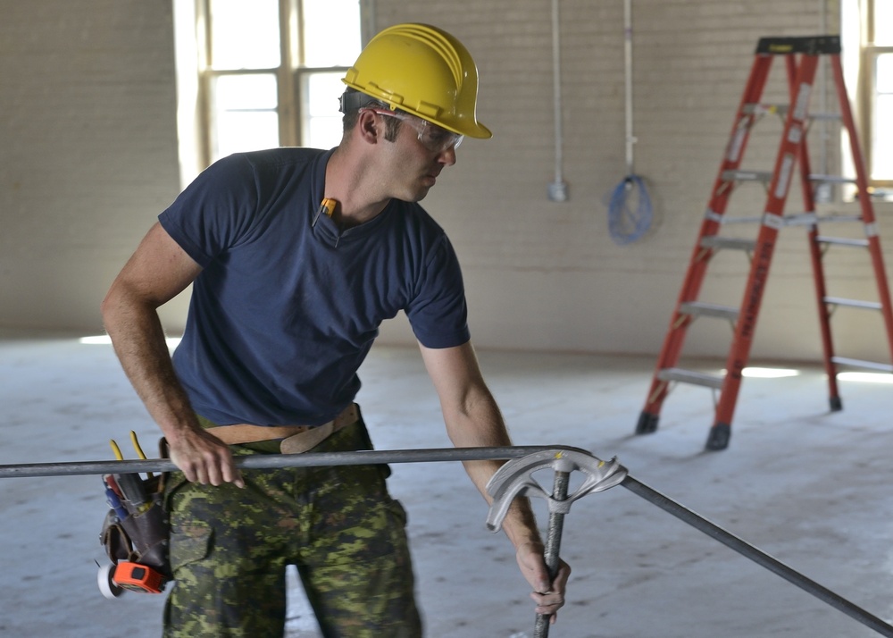 Construction at Camp Rapid