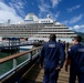 USCG inspects cruise ship Crystal Serenity in Juneau, Alaska