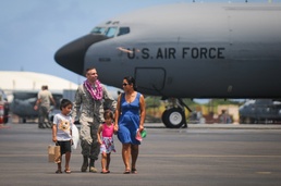 Hawaii Air National Guard Tankers Return From Deployment