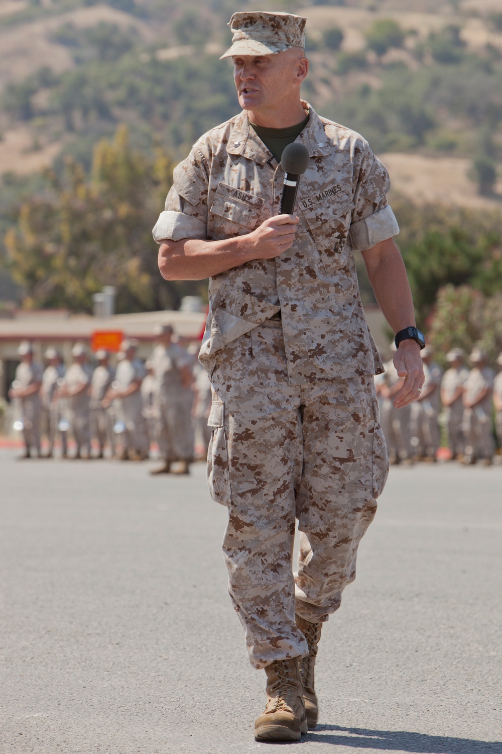 Marine Combat Training, School of Infantry-West, Marine Combat Training, Change of Command Ceremony