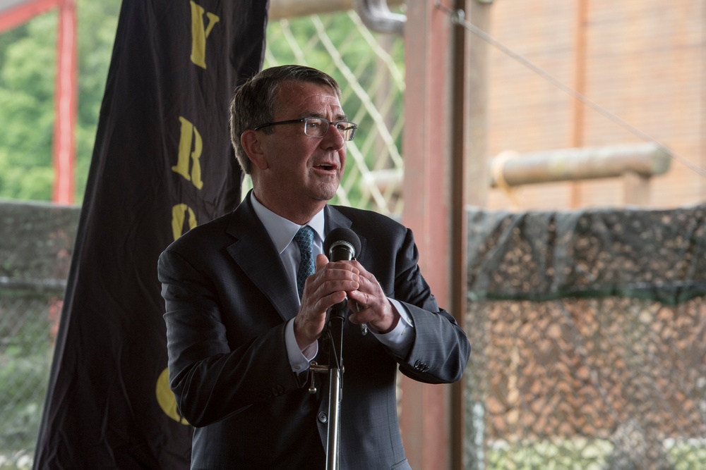 SD observes cadet training, naval warfare technology