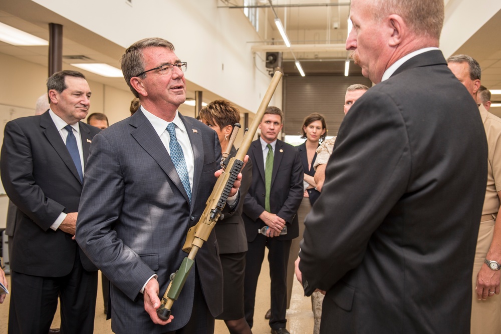 SD observes cadet training, naval warfare technology