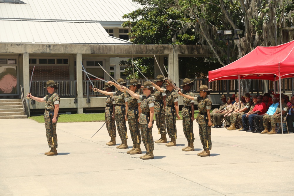 4th Recruit Training Battalion Relief and Appointment Ceremony