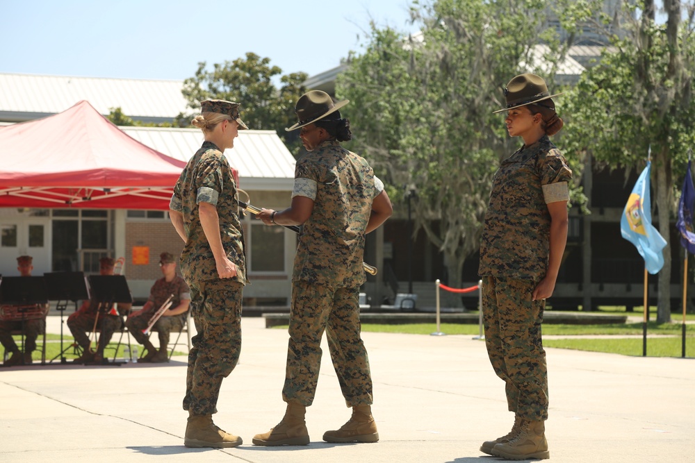 4th Recruit Training Battalion Relief and Appointment Ceremony
