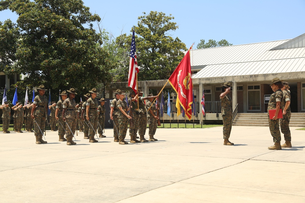 4th Recruit Training Battalion Relief and Appointment Ceremony