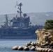 Aircraft carrier USS Harry S. Truman (CVN 75) transits off the coast of Souda, Greece