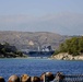 Aircraft carrier USS Harry S. Truman (CVN 75) transits off the coast of Souda, Greece