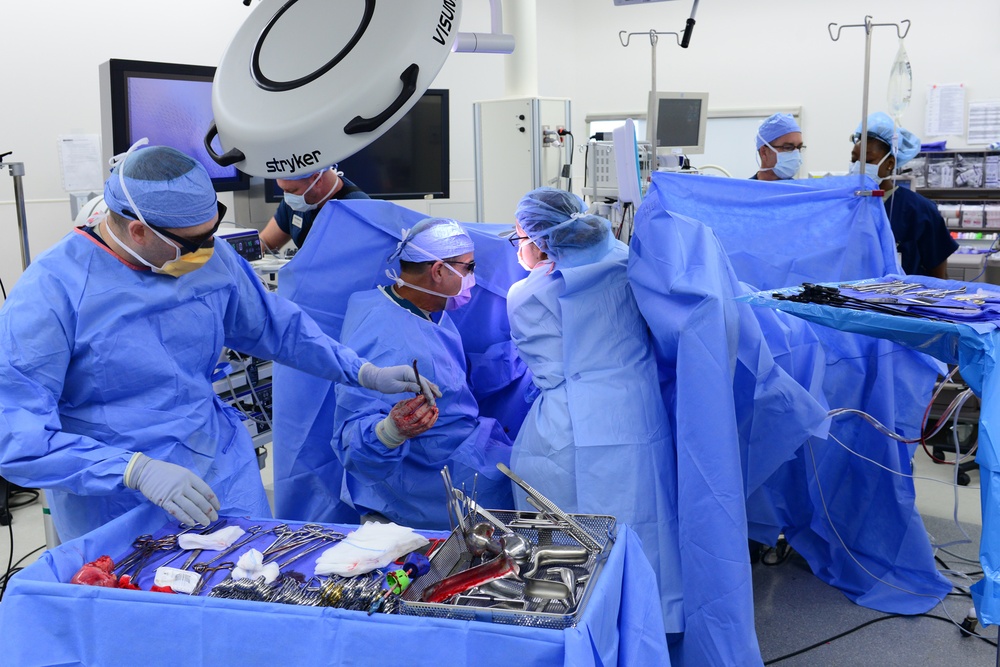 USAF Hospital Langley: 1st active duty hospital with 3-D laparoscopic capability