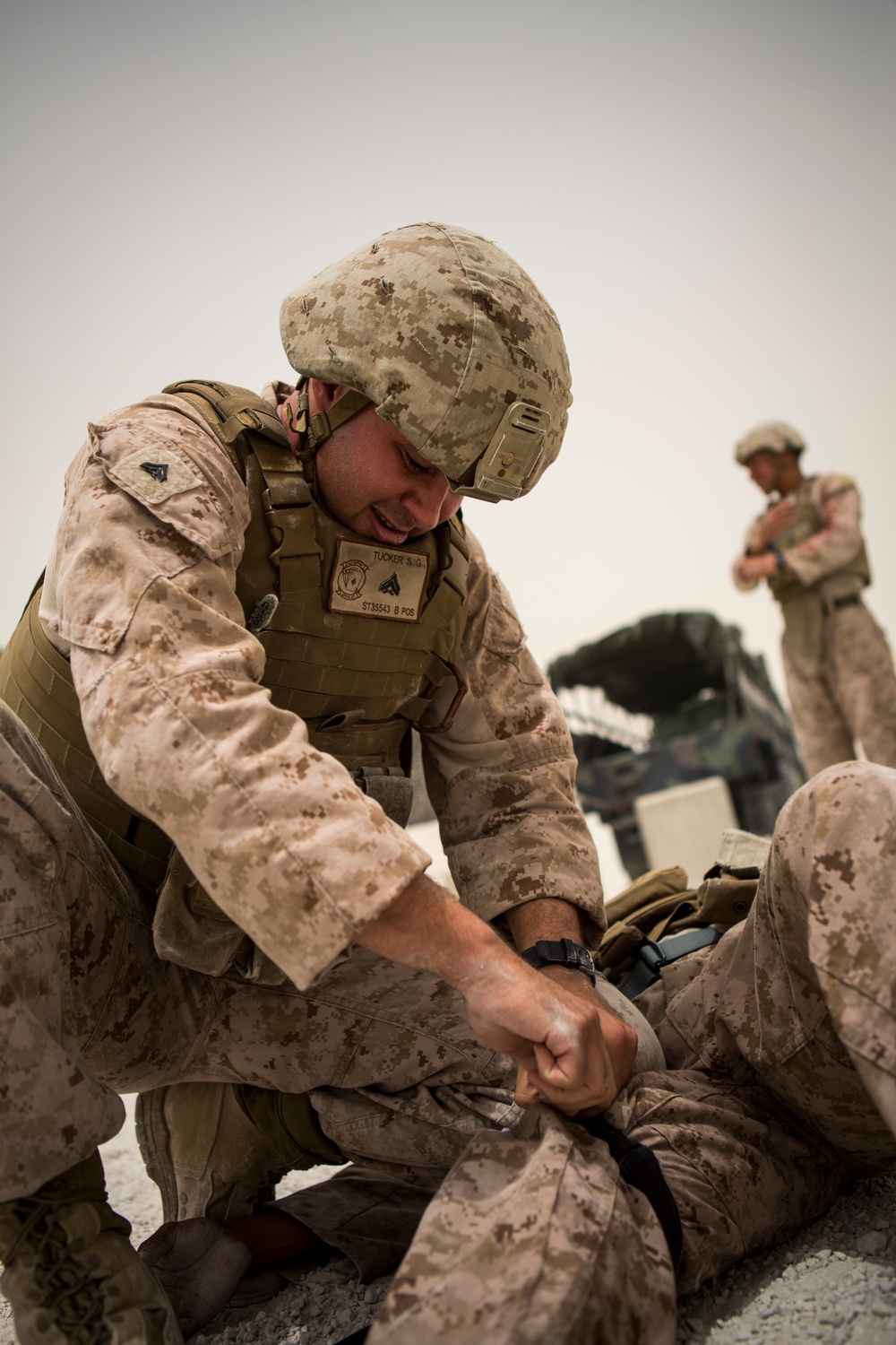MWSS-373 Marines develop lifesaving skills