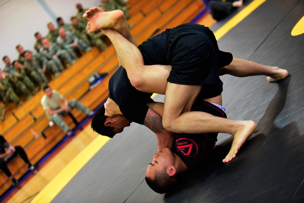 Combatives wrestle for the title
