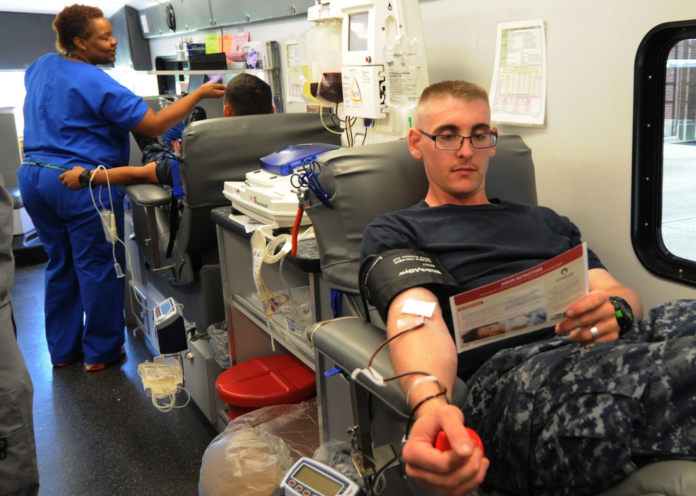 CID Unit Corry Station Hosts Blood Drive