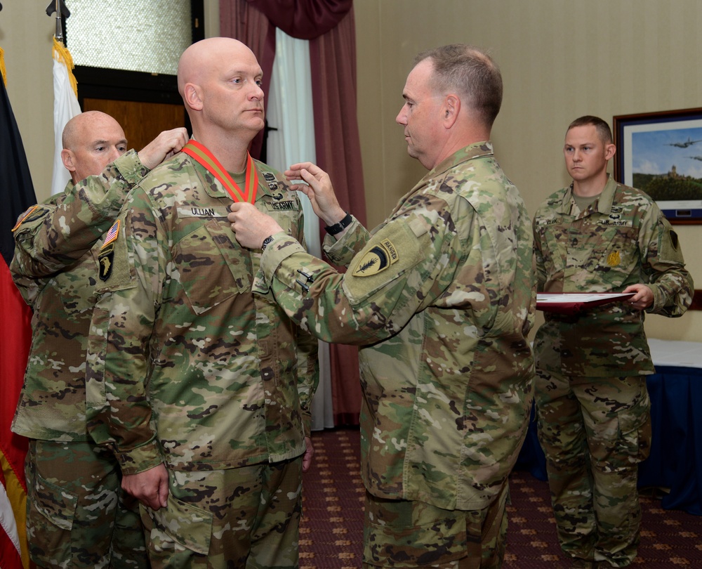 19th Battlefield Coordination Detachment Change of Command