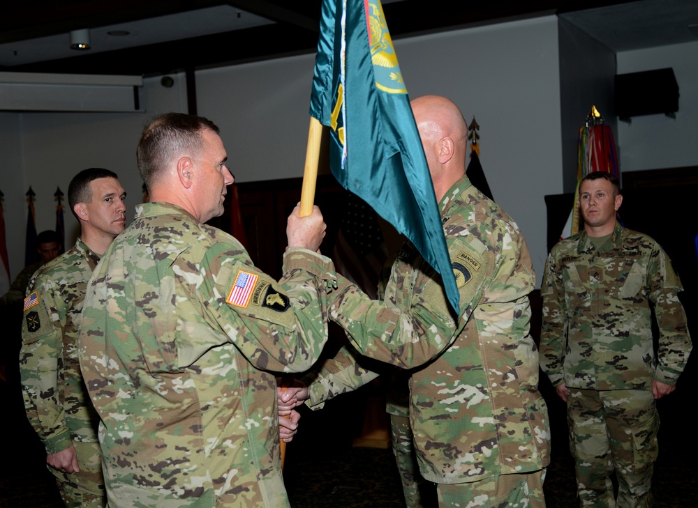 19th Battlefield Coordination Detachment Change of Command