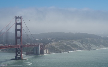 Army Reserve boat sails through Golden Gate