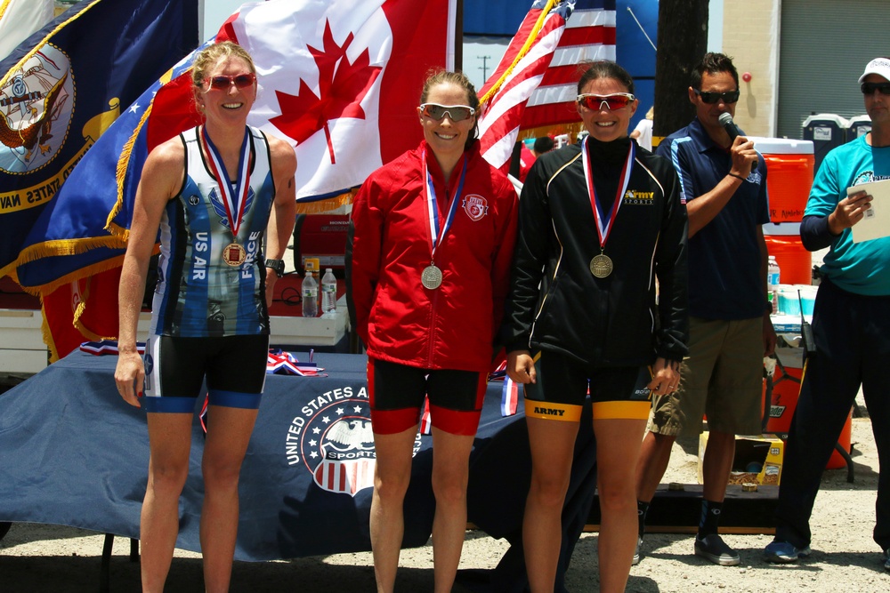 Women Medalists, 2016 Armed Forces Triathlon Championship