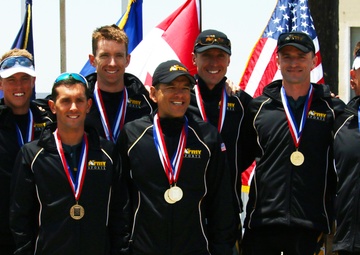Navy's Kyle Hooker Repeats, Army Sweeps Armed Forces Triathlon
