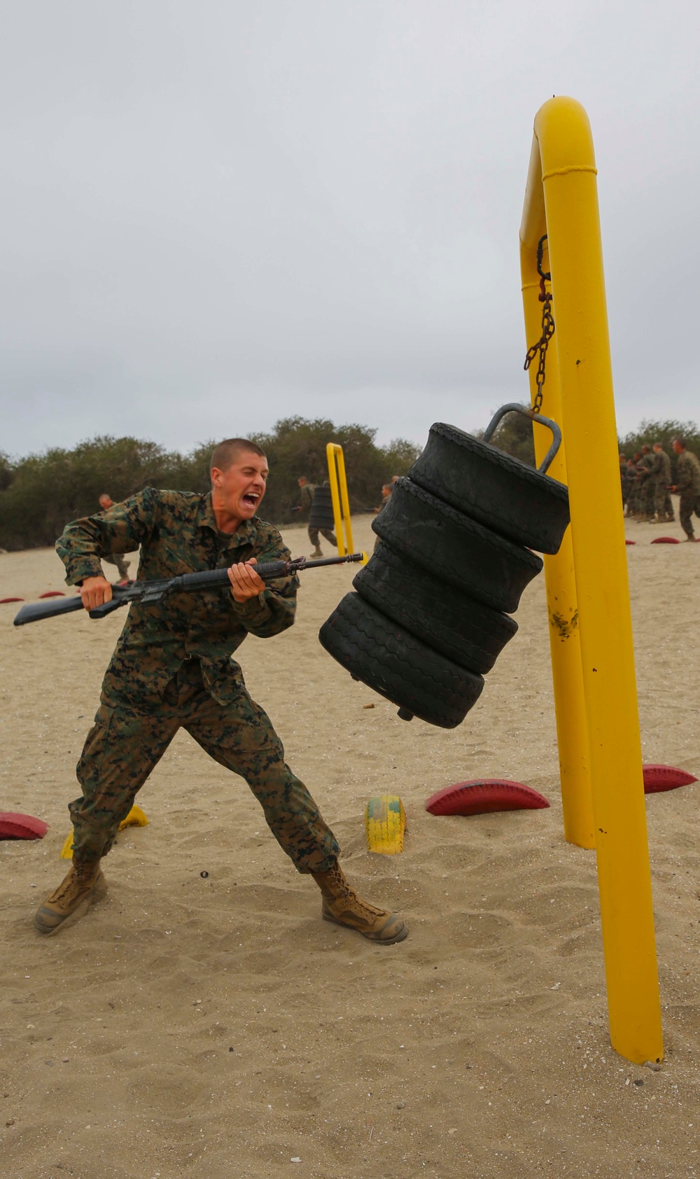 Co. I - Modified Bayonet Assault Course