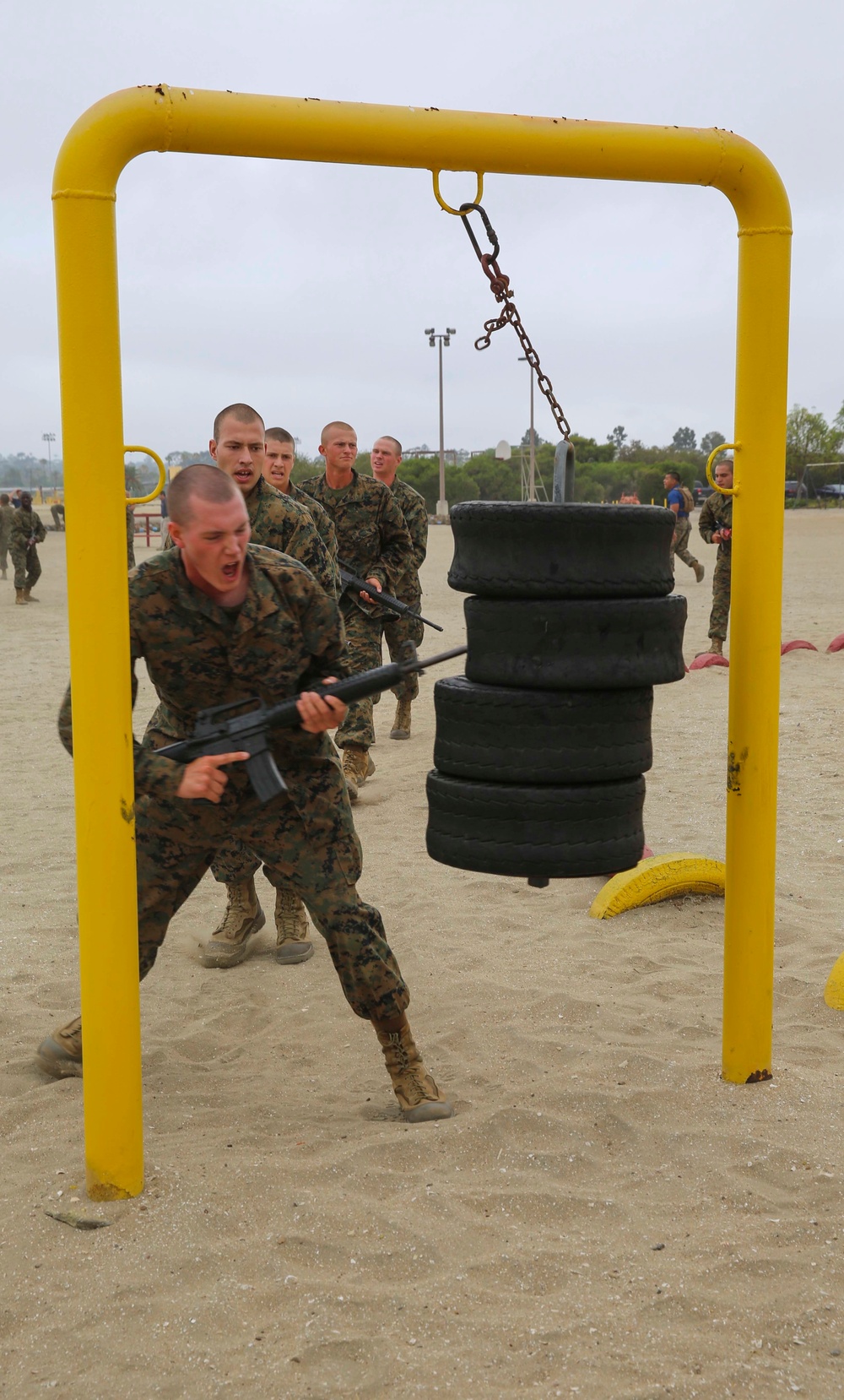 Co. I - Modified Bayonet Assault Course