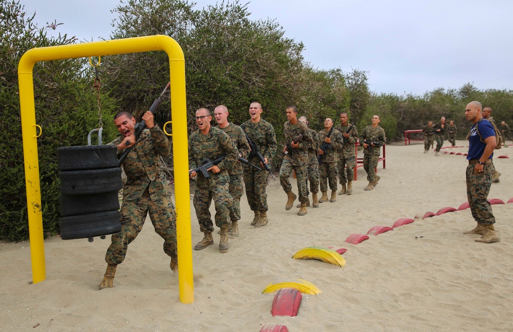 Co. I - Modified Bayonet Assault Course