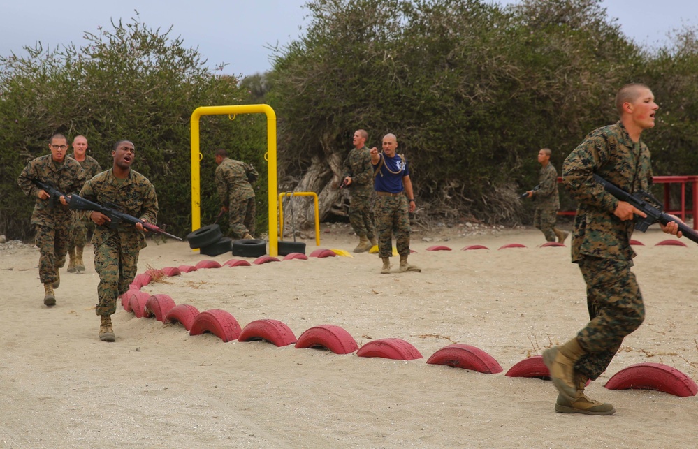 Co. I - Modified Bayonet Assault Course