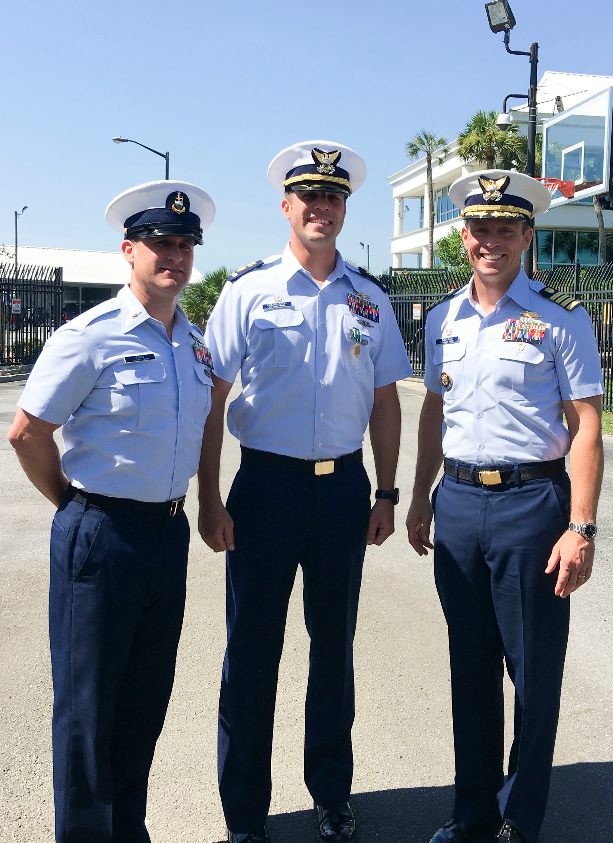 Tropical Blue Long Uniform Coast Guard 2025