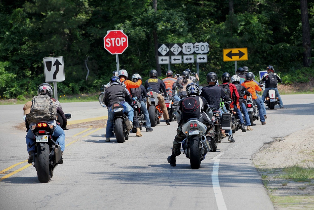 Motorcycle event contributes to unit safety and mentorship