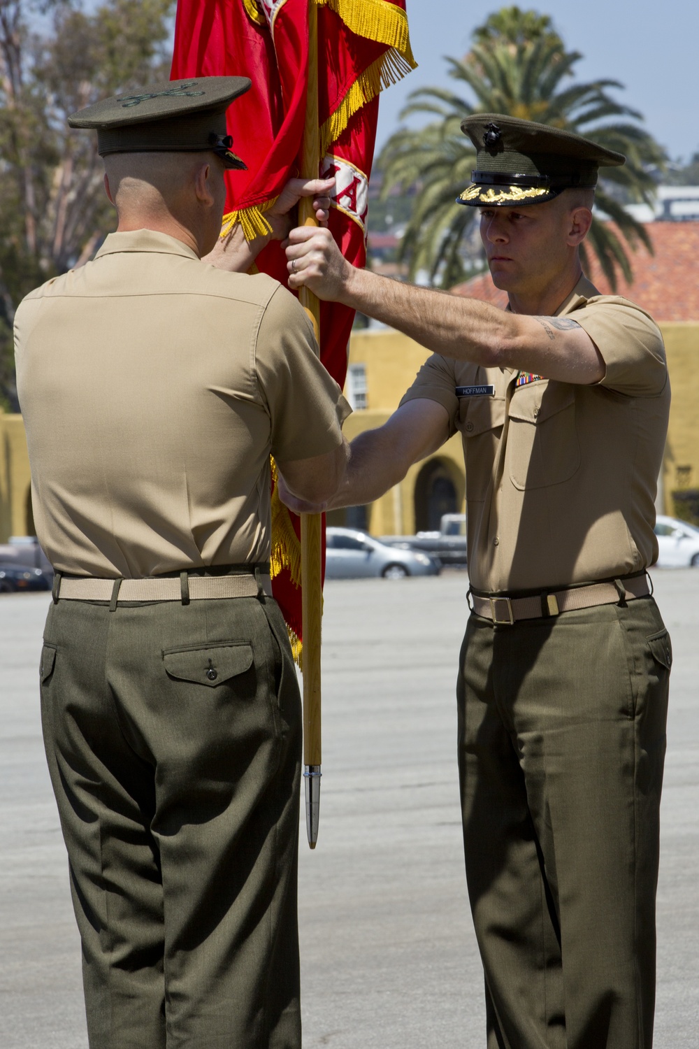 Support Battalion Change of Command Ceremony