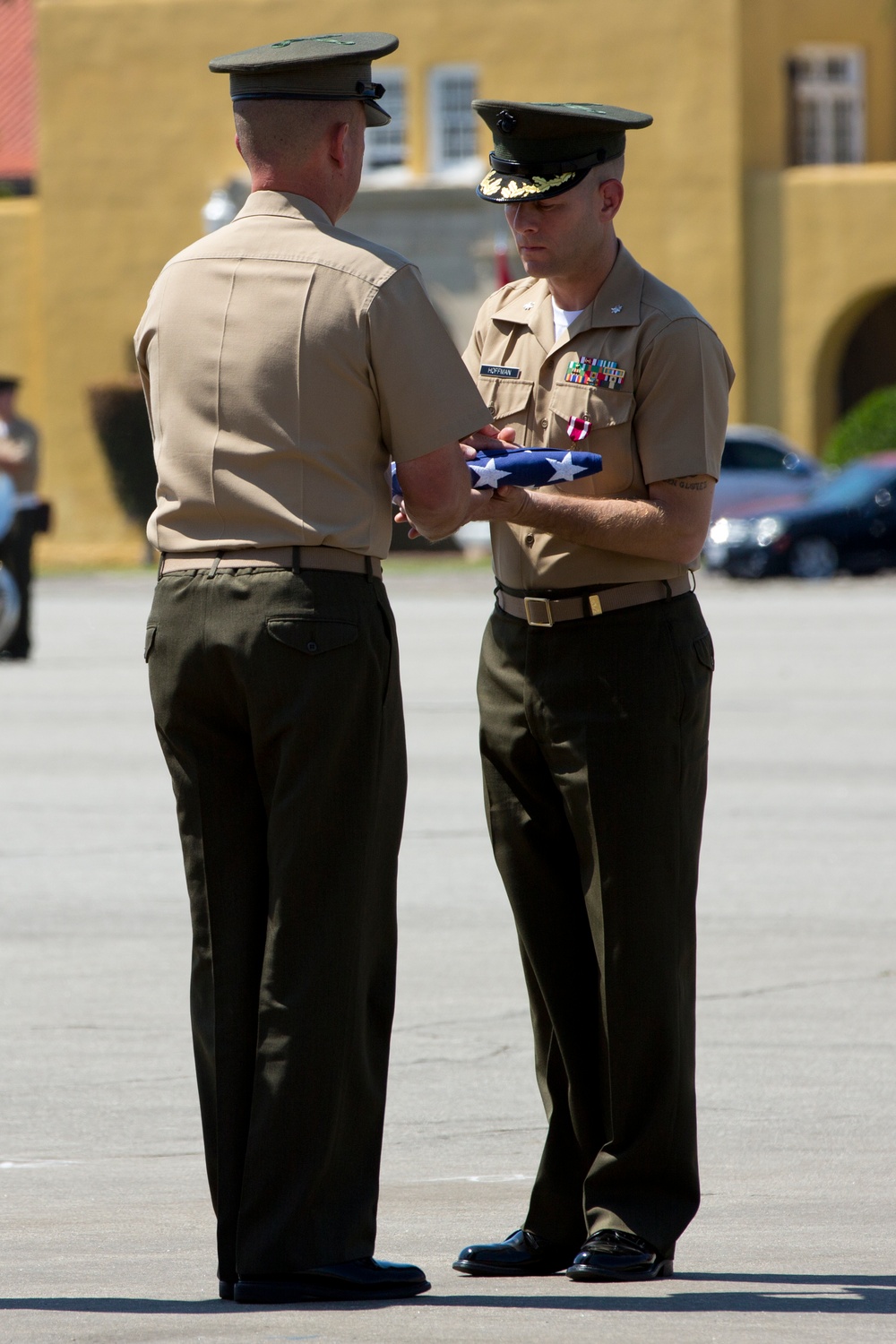 Support Battalion Change of Command Ceremony