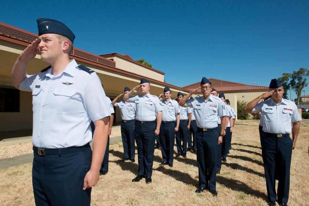 60th Communications Squadron Change of Command