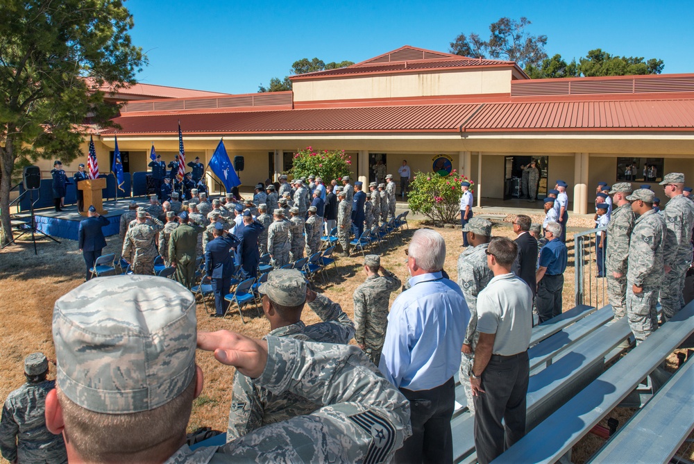 60th Communications Squadron Change of Command