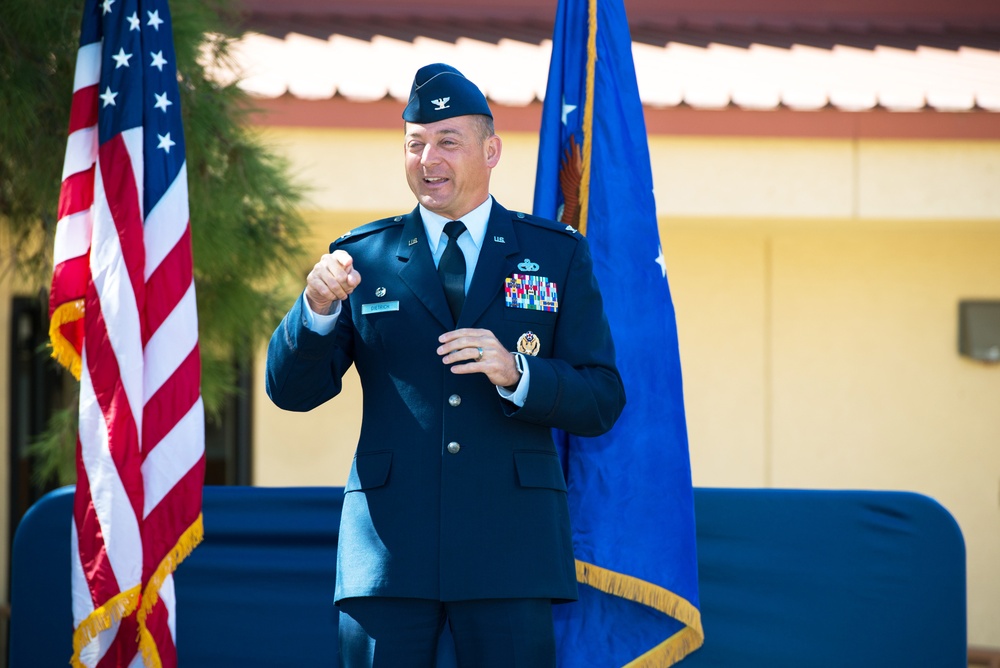 60th Communications Squadron Change of Command