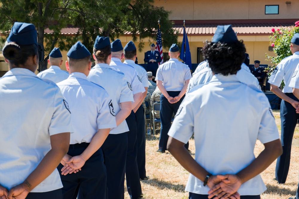 60th Communications Squadron Change of Command