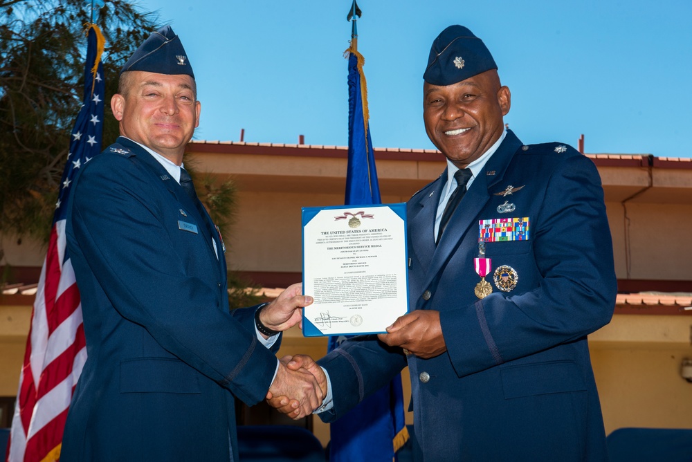 60th Communications Squadron Change of Command