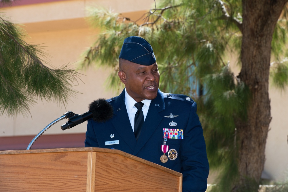 60th Communications Squadron Change of Command