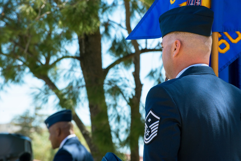 60th Communications Squadron Change of Command