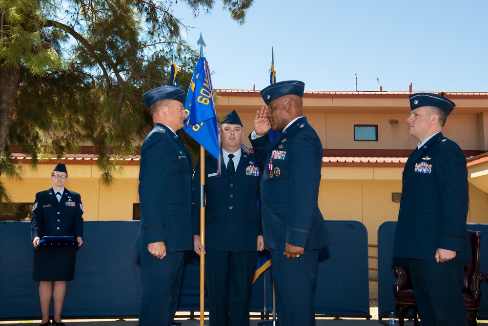 60th Communications Squadron Change of Command