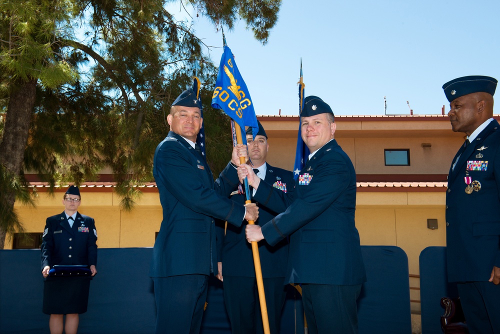 60th Communications Squadron Change of Command