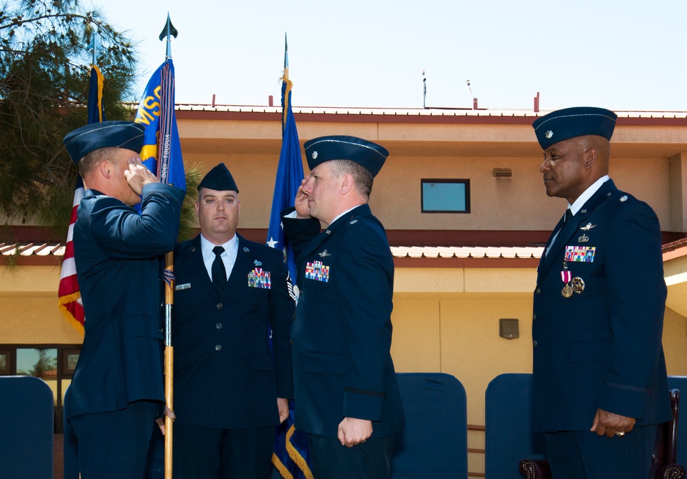 60th Communications Squadron Change of Command