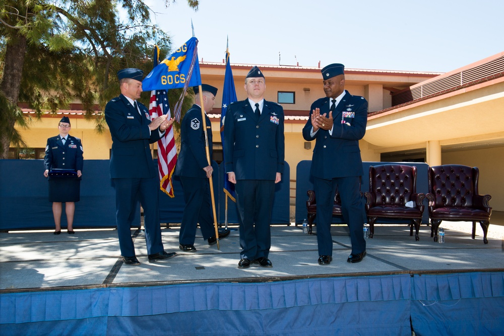 60th Communications Squadron Change of Command