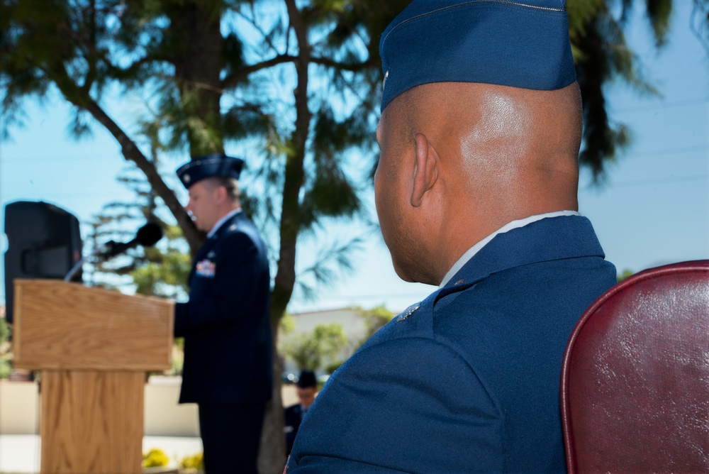 60th Communications Squadron Change of Command