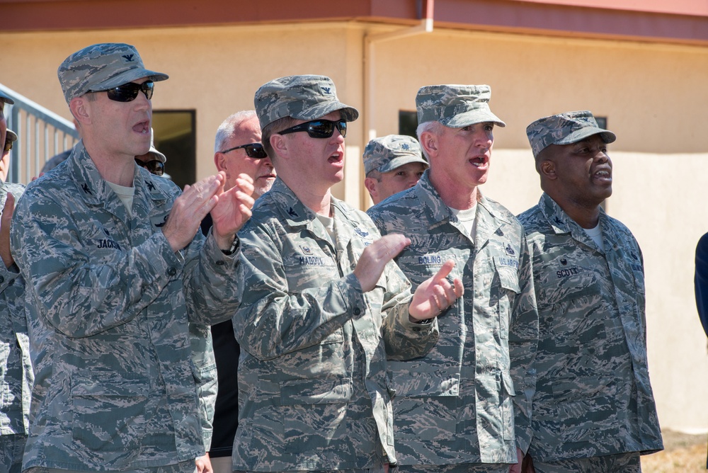 60th Communications Squadron Change of Command